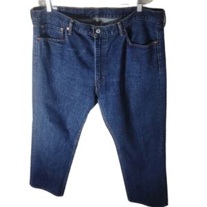 Levi's 505 men's straight leg blue jeans size 42x29